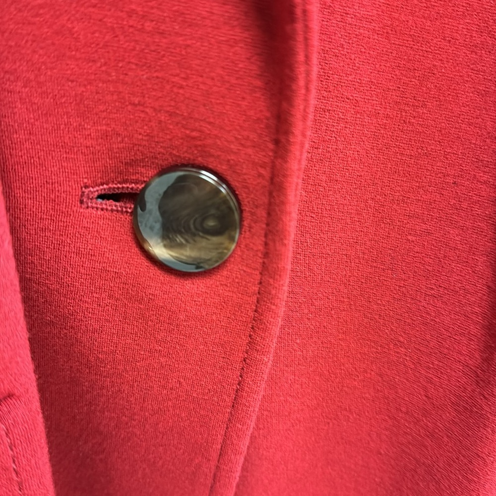Plus size Talbots red blazer - Picture 3 of 10